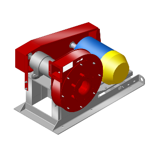 Вентилятор радиальный ВР 160-18 (АВДм) исп.5 (3,5 размер рабочего колеса)