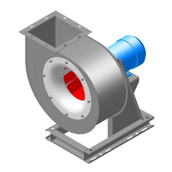 Вентилятор радиальный ВР 85-77 исп.1 (2,8 размер рабочего колеса)