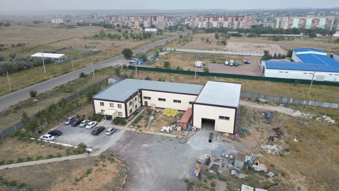 Производственная база ABL Engineering Group, аэросъёмка, Темиртау