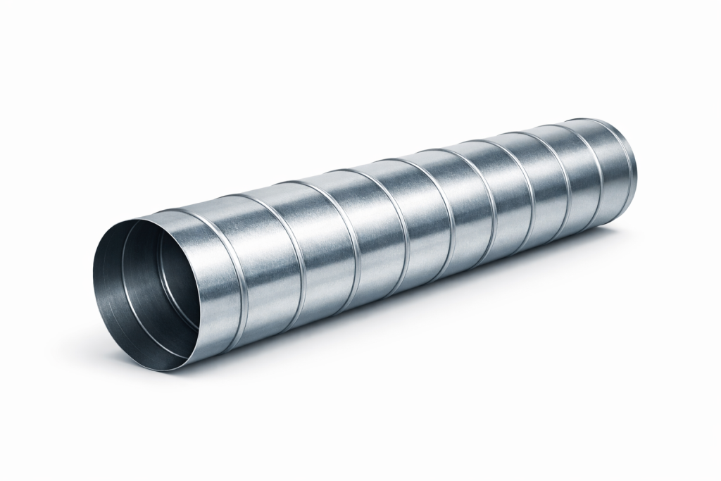 Round spiral air ducts